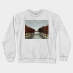 Le Canal by Henri Rousseau Crewneck Sweatshirt